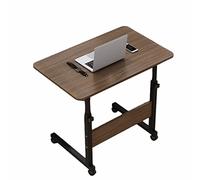 ZIUBMVDYC Tavolino a forma di C, Tavolino da scrivania con supporto for laptop regolabile in altezza for divano letto Home Office