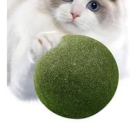Ziurmut Palla Giocattolo Gatto Menta | 10cm Bite Toy Cat MIint Ball Toy | Palla di Erba gatta Auto-alleviata Naturale Sana e leccabile Giocattoli di Erba gatta Super Grandi per Gattini da Esterno