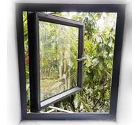 ZIUSFAC 40×60cm Finestre in Alluminio Finestra Seminterrato Apertura Sinistra Finestre per Casetta da Gioco Dimensione/Colore Personalizzabile((wxH) 40x80cm/15.7x31.5)