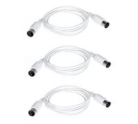 ZIUTPDAX 3 x Cavo di prolunga da MIDI a maschio 5 pin 1,5/4,95FT di alta qualità 5 pin a 5 cavo di estensione pin maschio MIDI