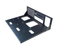 ZIUTPDAX Telaio del computer aperto Server a due vie E-ATX/ATX Staffa per scheda madre Rack di prova Rack di raffreddamento aperto (EATX)