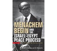 Ziv Rubinovitz Gerald Menachem Begin and the Israel-Egypt P (Copertina rigida)
