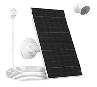 Zivif Pannello solare da 7 W per Google Nest Cam (versione a batteria), caricatore solare USB-C, impermeabile IP66, supporto regolabile a 360°, cavo da 2,2 m
