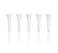 Zivisk Tee Golf Legno 38mm, 100 Pezzida Tee da Golf in bambù (Bianco)