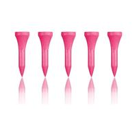 Zivisk Tee Golf Legno 38mm, 100 Pezzida Tee da Golf in bambù (Rosa)