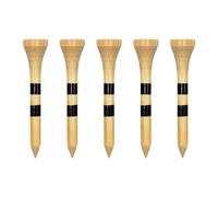 Zivisk Tee Golf Legno 54mm, 100 Pezzida Tee da Golf in bambù (Colore Naturale)