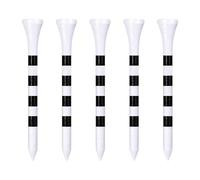 Zivisk Tee Golf Legno 70mm, 100 Pezzida Tee da Golf in bambù (Bianco)