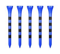 Zivisk Tee Golf Legno 70mm, 100 Pezzida Tee da Golf in bambù (Blu)