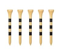 Zivisk Tee Golf Legno 70mm, 100 Pezzida Tee da Golf in bambù (Colore Naturale)