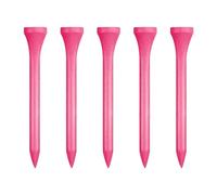 Zivisk Tee Golf Legno 70mm, 100 Pezzida Tee da Golf in bambù (Rosa)