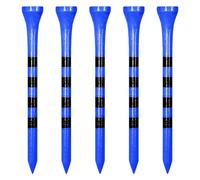 Zivisk Tee Golf Legno 83mm, 100 Pezzida Tee da Golf in bambù (Blu)