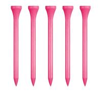 Zivisk Tee Golf Legno 83mm, 100 Pezzida Tee da Golf in bambù (Rosa)