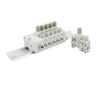 ZIWNGTBSW Valvola riduttore di pressione pneumatica combinata regolatore ingresso 8 mm e uscita 6 4 (8 mm ingresso 6 mm uscita, 9)