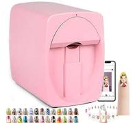 ZIXIAOS Stampante Digitale Mobile per Nail Art, Macchina per Stampa Automatica 3D per Unghie, Supporta WiFi/Fai da Te/USB, 30 Secondi, Stampa E Asciugatura Come Una Cosa Sola,C