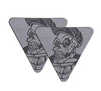 ZIXINNKC 2 pezzi Riflettore di avviso di sicurezza per bici Adesivo riflettente notturno Accessorio per ciclismo (B)