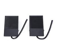ZIXINNKC 2pcs TFS-1 Foot Control Controller Self Reset Power Foot Pedal Switch with Cable 24cm 250V 10A