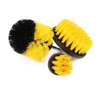 ZIXINNKC 3 Pezzi Spazzola per Pulizia Trapano Power Scrubber Scrub Bit Detergente per Fughe per Piastrelle Diametro 2 "3,5" 4 "