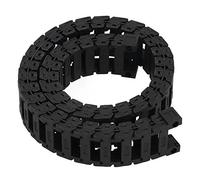 ZIXINNKC Catena di trascinamento a ponte, serbatoio silenzioso, supporto per filo in nylon, assemblaggio smontabile, 0,7 metri (S13*25)