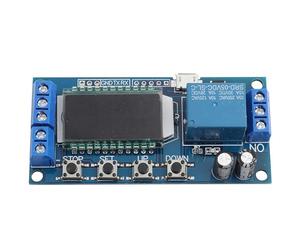 ZIXINNKC Circuito interruttore timer ritardo trigger ciclo Modulo relè elettronico Spegnimento ritardato XY-LJ02