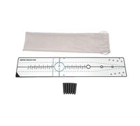 ZIXINNKC Golf Putting Alignment Mirror with Putter Line Acrylic Foldable Golf Alignment Tool for Training Practice Indoor Outdoor