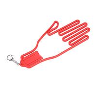 ZIXINNKC Guanti da golf in plastica fai-da-te Guanti da barella per custode Supporto per telaio di supporto (Rossa)