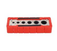 ZIXINNKC Guida per trapano manuale da 2 a 12 mm Localizzatore per fori di foratura per legno Guida per fori di tasselli in legno