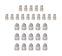 ZIXINNKC Kit elettrodi ugello da 30 pezzi Materiali di consumo per torcia per taglio al plasma con apertura in rame da 1,5 mm per piastra da 12 a 20 mm