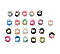 ZIXINNKC Marte per auricolari in silicone Kit di allungamento estesi tunnel di orecchini resistenti 11 paia 10 mm Colori misti misti allungati auricolari flessibili per allungamento