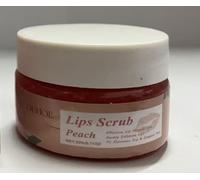 ZIXINNKC OUHOE Scrub per labbra alla pesca Balsamo per le labbra Esfoliazione della pelle delle labbra Idratante Crema per labbra idratante Balsamo per la cura delle labbra Siero