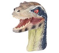 ZIXINNKC Realistico dinosauro burattino a mano giocattolo interattivo per bambini educare i bambini alla consapevolezza ambientale storia materiale in PVC