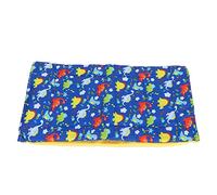 ZIXINNKC RETTILE BASSO PER INDIPLE Accogliente e calda letto di drago barbuto con cuscino sacche a pelo per animali domestici per piccoli animali domestici (Dinosauro + Quilt giallo)