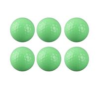 ZIXINNKC Set da 6 palline da golf luminose a doppio strato, fluorescenti al buio, per la pratica del golf