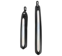 ZIXINNKC Set parafango anteriore per mountain bike da strada da 1 paio (Nera)