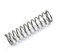 Zixinz-Molle di Compressione Molla di Compressione in Acciaio Inox, Diametro del Filo da 1 mm * Diametro di 5 mm * (5-50) Lunghezza mm, 10 pz, buona flessibilità (Length : 1x5x50mm)