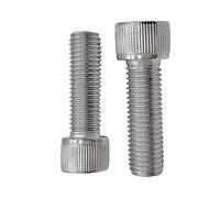 Zixinz-Viti a brugola 1/4-28 5/16-24 3/8-24 UNF 304 Hexagon Socket Fine Tooth Screw With Cylindrical Head Cup Head Screw, 10 Pieces, Resistenza alla corrosione (Color : White, Size : 5/16")