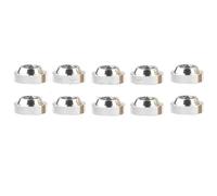 Zixinz-Viti a brugola Bullone in titanio M10x10/15/20/25/30/35/40/45/50/60/65 mm passo 1,5 testa Torx T45/T50 for motocicletta auto, 10 pezzi, Resistenza alla corrosione(Titanium 16Head,40mm)