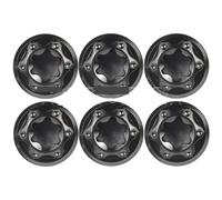 Zixinz-Viti a brugola Bullone in titanio M6x10/15/20/25/30/35/40/45/50/55mm Viti a testa bombata for parti di motociclette, Resistenza alla corrosione(Black,10mm)