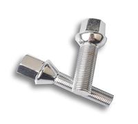 Zixinz-Viti a brugola Bulloni ruota in acciaio M12x1,5 14x1,5 14x1,25 12x1,25 di varie lunghezze, 5 pezzi, Resistenza alla corrosione(10pcs conical 40mm,M12x1.5)