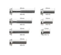Zixinz-Viti a brugola Coperchio alloggiamento motore sinistro e destro Vite testa bullone statore tappi M6*12 16 20 25 30 35 40mm Moto, 10 pezzi, Resistenza alla corrosione(M6x35MMx10PCS)
