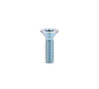 Zixinz-Viti a brugola Vite in lega di titanio Torx a testa svasata M6X12/15/20/25/28/30/35/40mm Alta durezza GR5 NO ruggine, 10 pezzi, Resistenza alla corrosione(Ice blue,M6X25mm)
