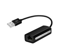 Ziyan Adattatore LAN USB 2.0 rete adattatore cavo patch DSL RJ45 adattatore di rete 10/100 Mbps per laptop, Windows 10/7/98/ME/2000/XP/Vista32/64, MAC OS10.9, Android, Linux