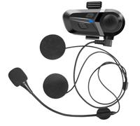 Ziyan Cuffie per casco, moto BT, casco Bluetooth, cuffie per casco da moto, cuffie Bluetooth con batterie per altoparlante vivavoce, controllo delle chiamate musicali