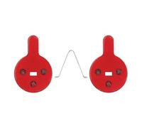 ziyany 1-2 Paia di pinze Freno a Disco compatibili con Le pastiglie Freno for Scooter Elettrico KuKirin G2 PRO G2 Max(1 Pair Red)