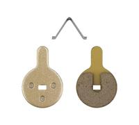 ziyany 1-2 Paia di pinze Freno a Disco compatibili con Le pastiglie Freno for Scooter Elettrico KuKirin G2 PRO G2 Max(1 Pair Gold)