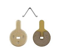 ziyany 1-2 Paia di pinze Freno a Disco compatibili con Le pastiglie Freno for Scooter Elettrico KuKirin G2 PRO G2 Max(2 Pairs Gold)