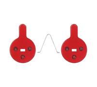 ziyany 1-2 Paia di pinze Freno a Disco compatibili con Le pastiglie Freno for Scooter Elettrico KuKirin G2 PRO G2 Max(2 Pairs Red)