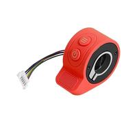 ziyany Accessori for acceleratore a Dito con regolatore di velocità compatibili con Le Parti dello Scooter Elettrico HX X6 X7 X8(X6 Red)