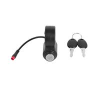ziyany Blocco di accensione con Chiave a 2 Pin Compatibile con Kukirin G2 PRO Max Scooter Elettrico E-Scooter Interruttore acceleratore di Potenza Parte