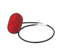 ziyany Parafango posteriore Fanale posteriore Led Avvertimento Luce di sicurezza compatibile con Xiaomi 4 / Mi 4 Pro Fanali posteriori for scooter elettrico Parafango