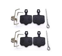 ziyany Pastiglie Freno in Metallo compatibili con Le pastiglie Freno for Scooter Elettrico KUGOO Kirin KuKirin G2 Master, Parti di Ricambio Semi-Metalliche(Black 2 Pair)